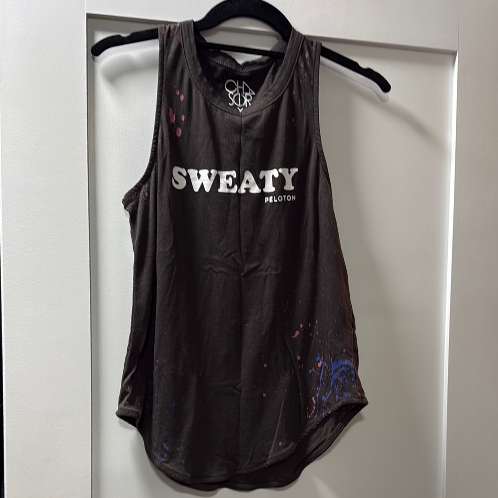 Peloton x Chaser Sweaty Tank Top Size S